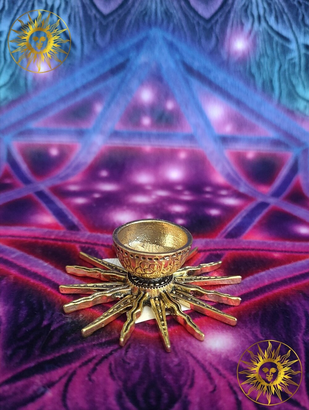 Sunburst Sphere Stand